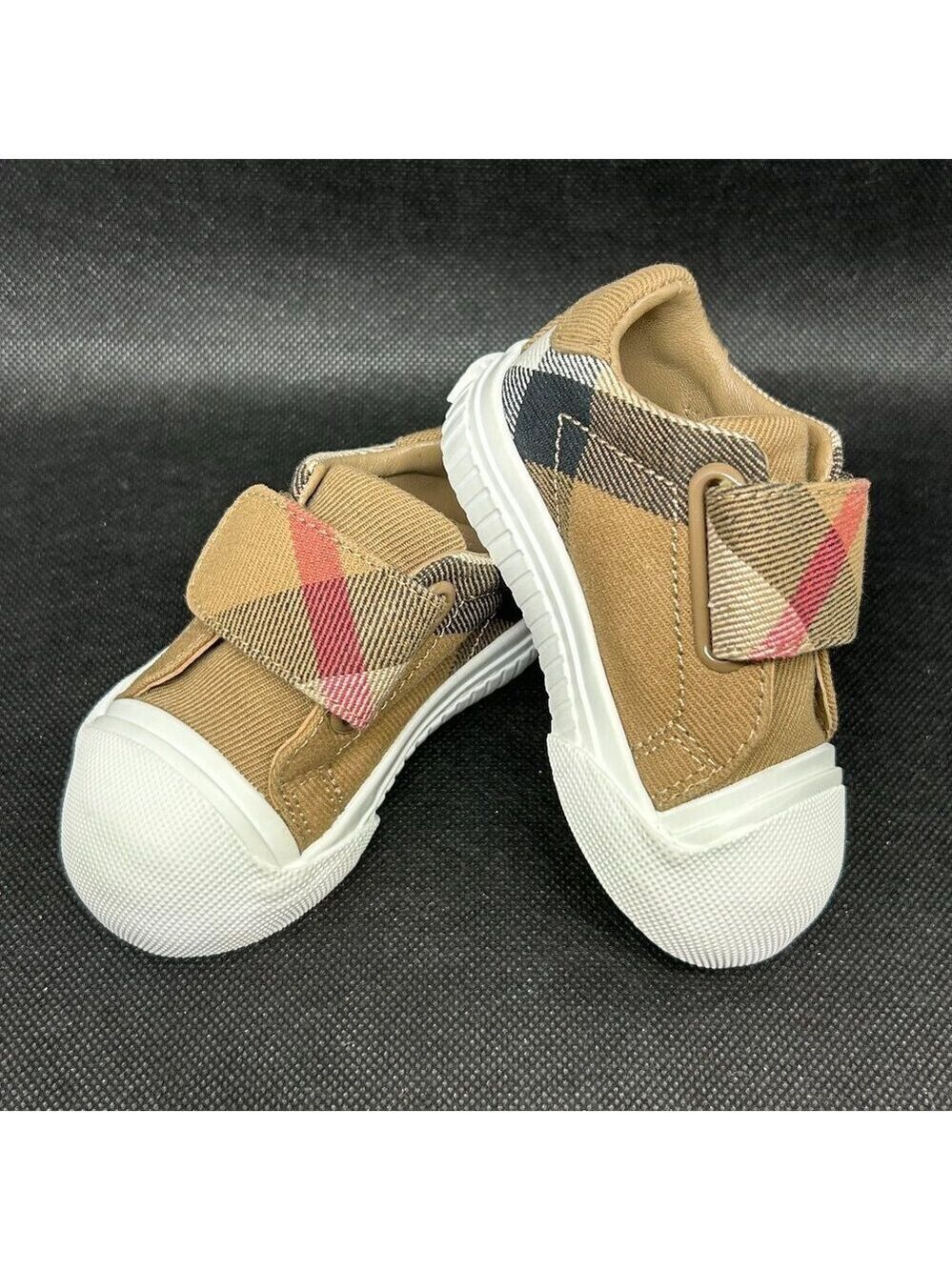Authentic Burberry Markham Check Plaid Toddler Shoes EU Size 17 - US Kids Size 2